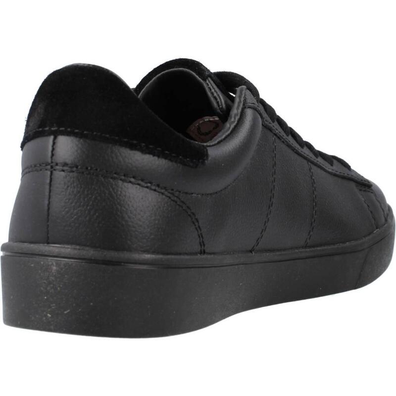 Zapatillas hombre Fred Perry Spencer Tumbled Lth Negro