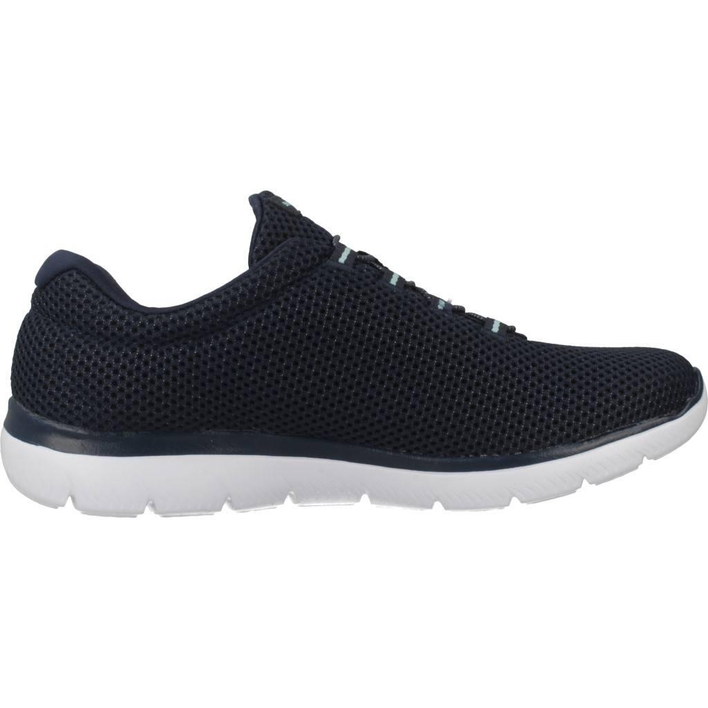 Zapatillas mujer Skechers 12985s Azul 4/5