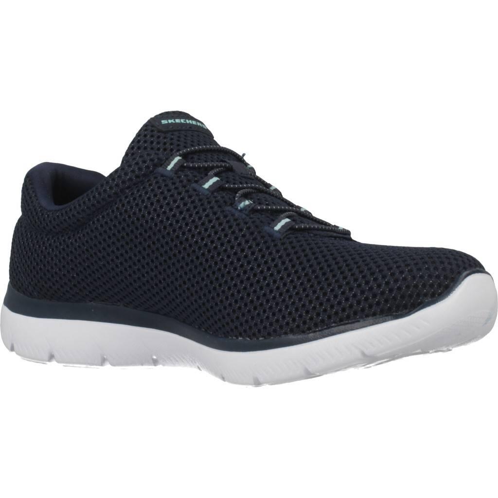 Zapatillas mujer Skechers 12985s Azul 5/5