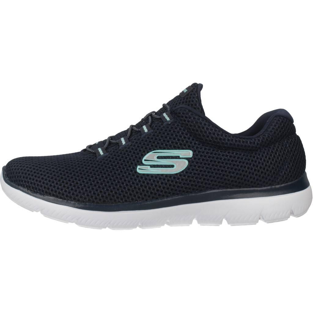 Zapatillas mujer Skechers 12985s Azul 2/5