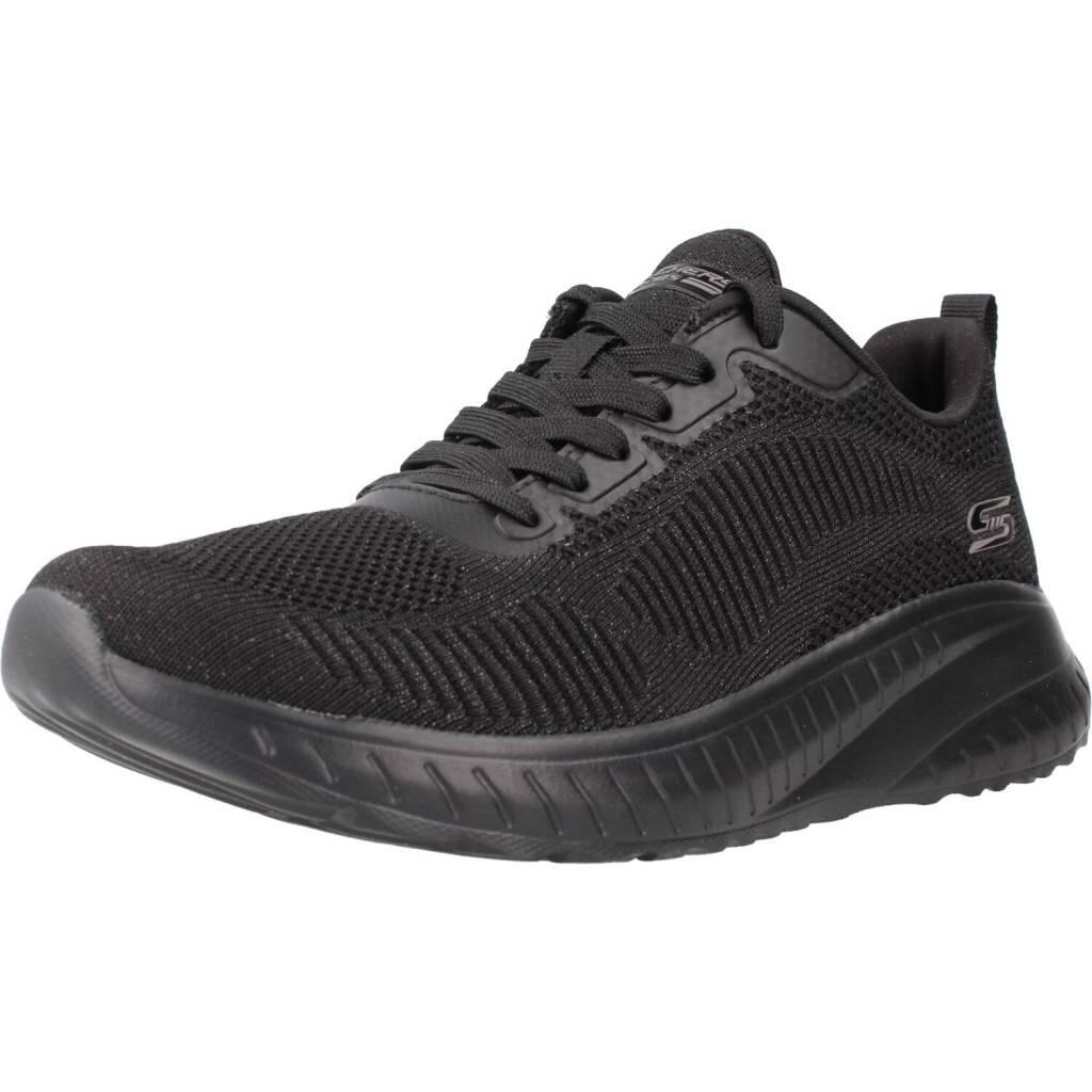 Ténis Skechers Modelo Bobs Squad Chaos Cor Preto
