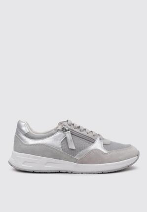 Chaussure de randonnée Baskets Femme Geox D BULMYA B Argent