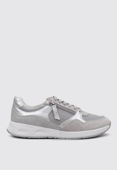 Chaussure de randonnée Baskets Femme Geox D BULMYA B Argent