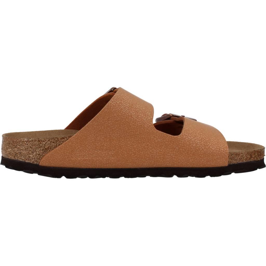 Unisex sandály Birkenstock Arizona Vegan Birkibuc 1025046 hnědé 4/12
