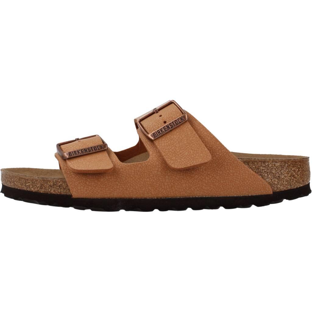 Unisex sandály Birkenstock Arizona Vegan Birkibuc 1025046 hnědé 2/12