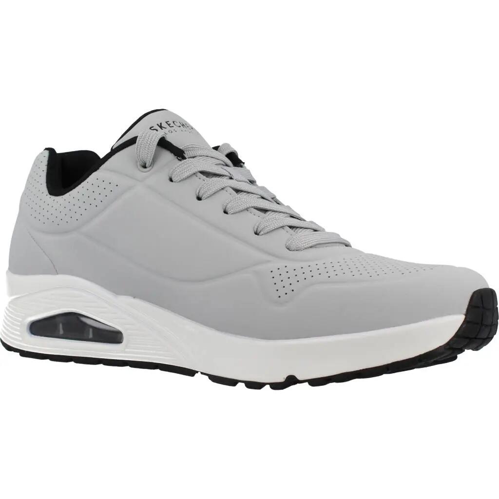 Chaussures Hommes Skechers Uno Stand On Air gris 5/5