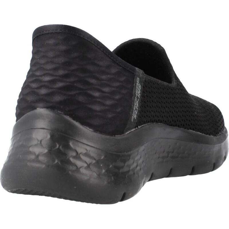 Ténis Skechers Modelo Slip-ins  Go Walk Flex Cor Preto