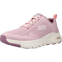 Zapatillas mujer Skechers Arch Fit - Comfy Wave Rosa