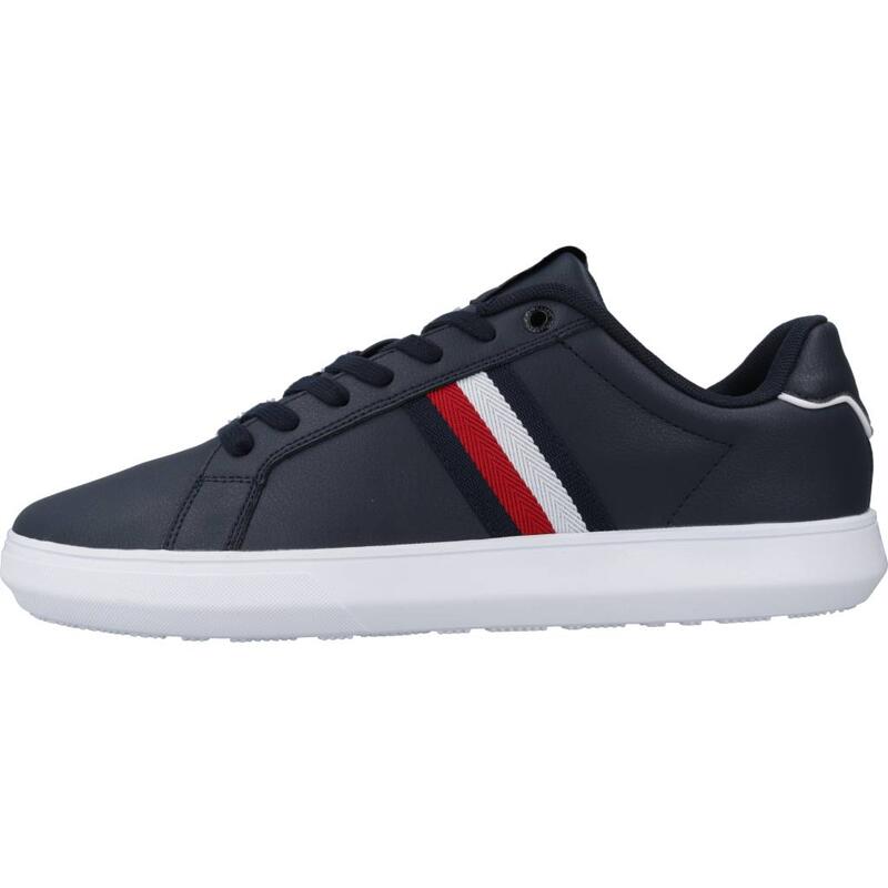 Zapatillas hombre Tommy Hilfiger Corporate Leather Cup St Azul