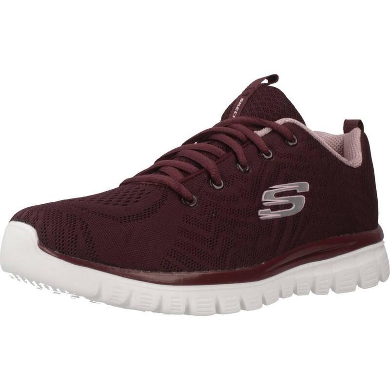 Zapatillas mujer Skechers Graceful Get Connected Burdeos