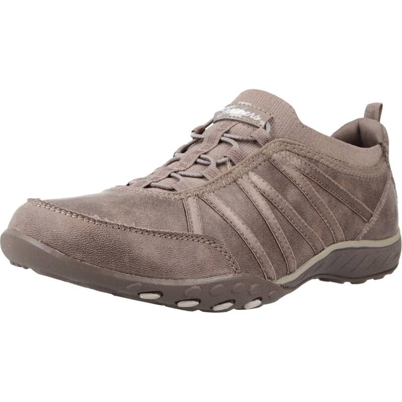 Zapatillas mujer Skechers Breathe-easy Marron