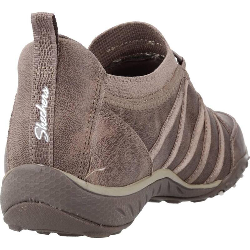 Zapatillas mujer Skechers Breathe-easy Marron