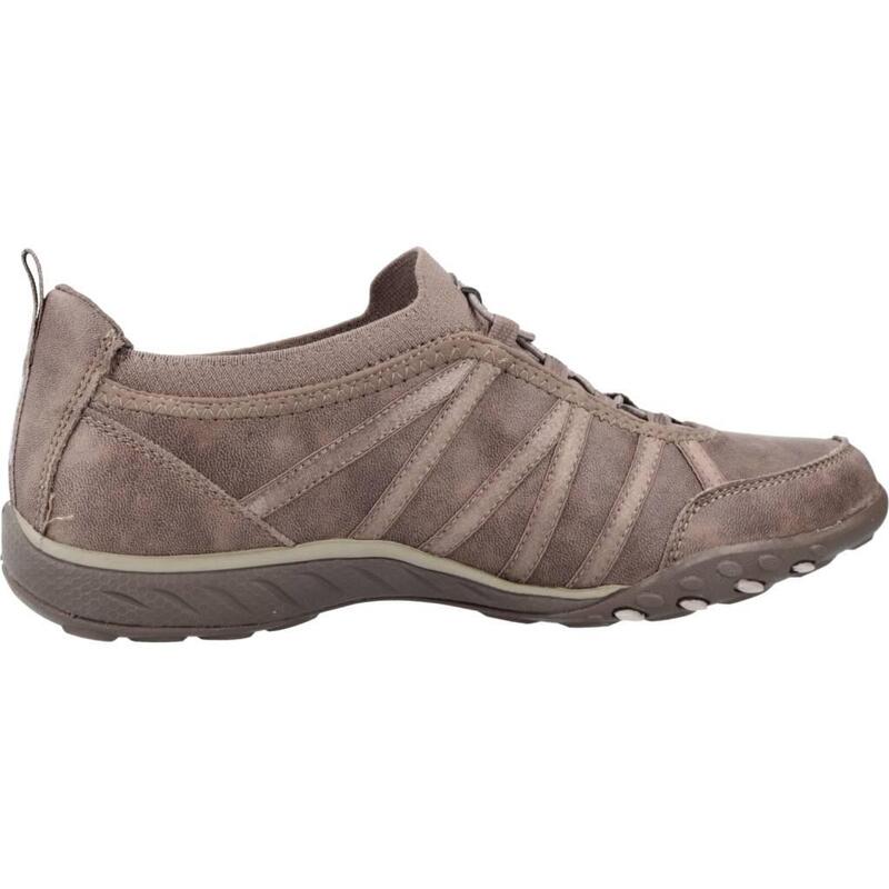 Zapatillas mujer Skechers Breathe-easy Marron