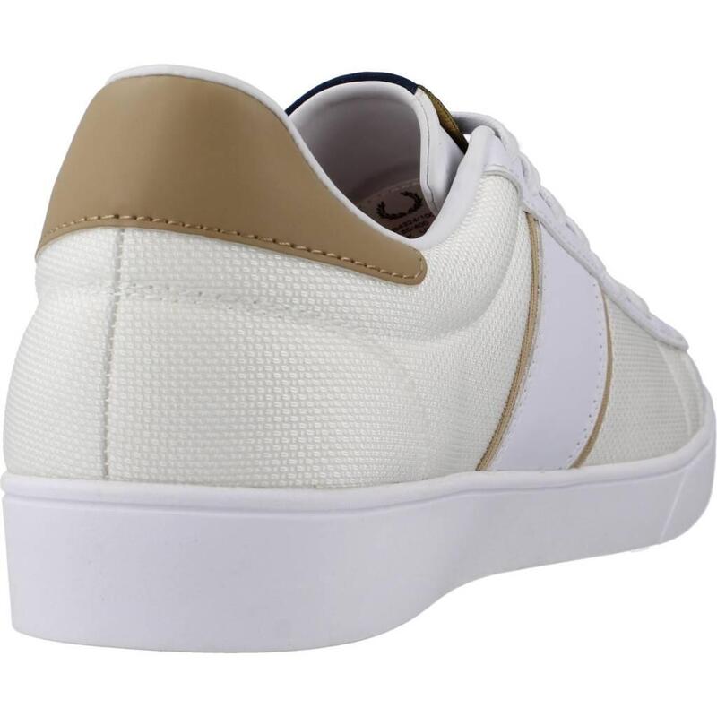 Zapatillas hombre Fred Perry Spencer Textured Pl Blanco