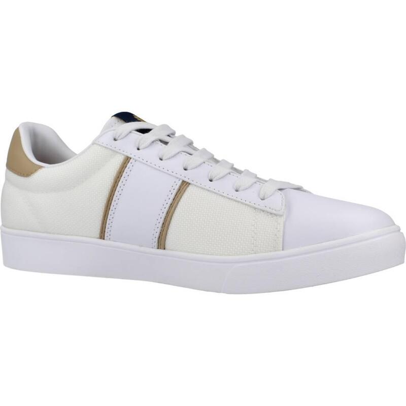 Zapatillas hombre Fred Perry Spencer Textured Pl Blanco