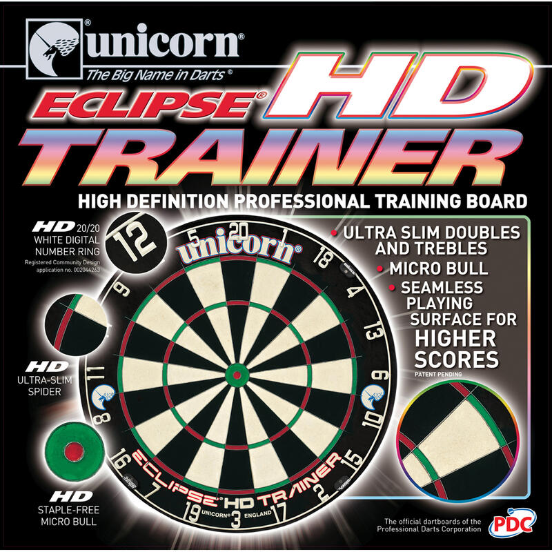 Unicorn Eclipse HD Trainer Dartbord