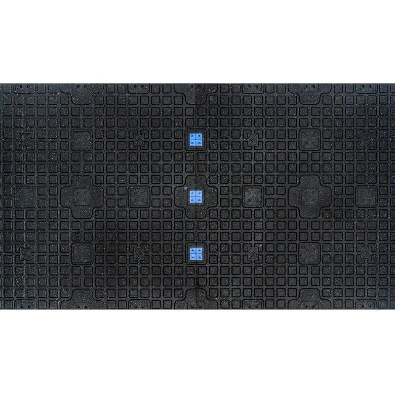 Carrelage de sol sportif DESERT - 100x100 cm - 20 mm