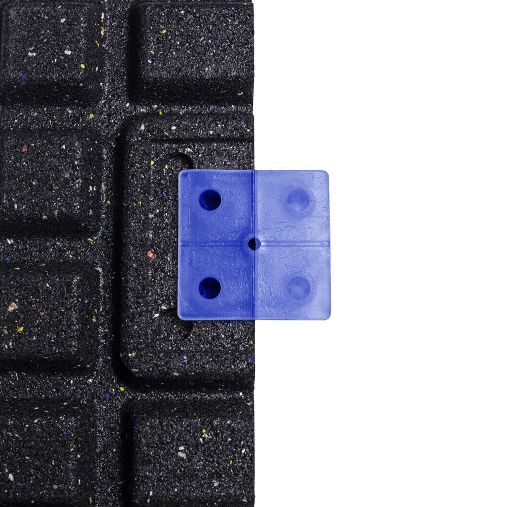 Piastrella per pavimenti sportivi Pure Black - 100x100 cm - 20 mm 6/7