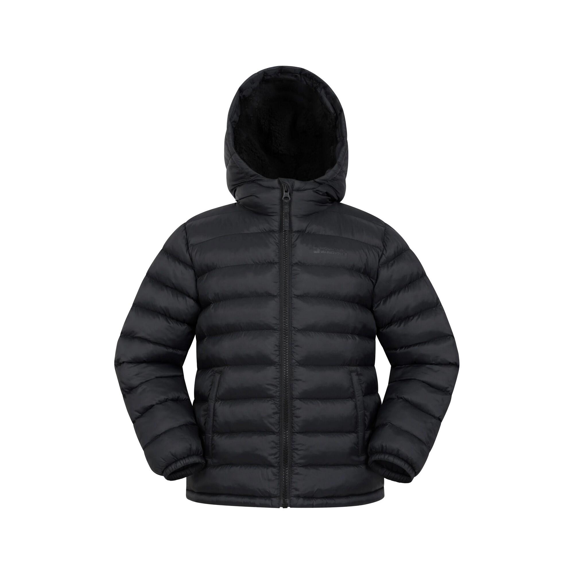 Mountain Warehouse Childrens/Kids Seasons Faux Fur Lined Padded Jacket