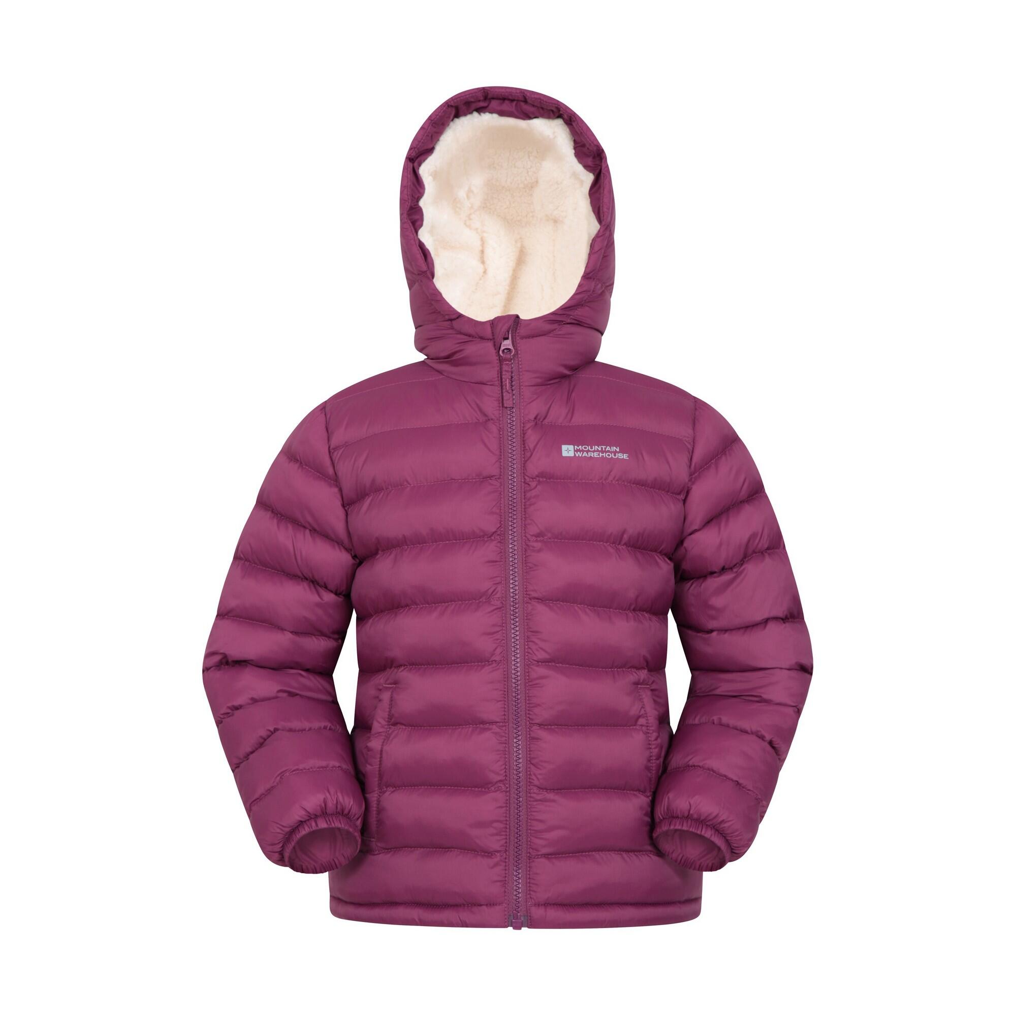 Mountain Warehouse Childrens/Kids Seasons Faux Fur Lined Padded Jacket