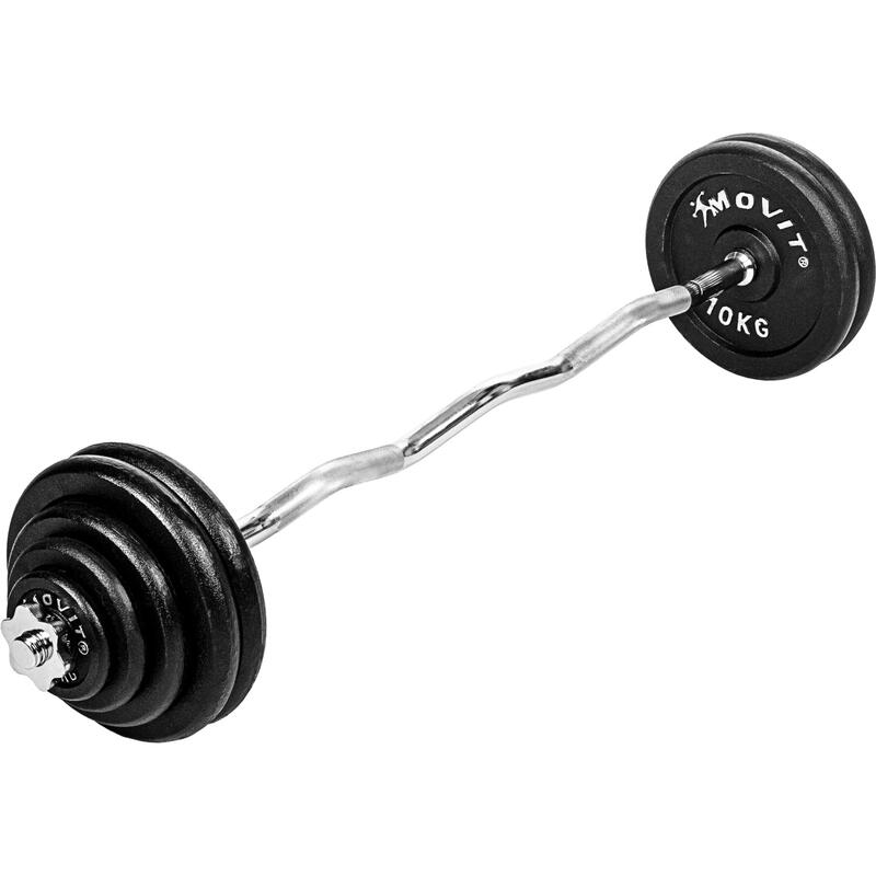 Set bara Z profesional, MOVIT®, 65,5 kg, fonta