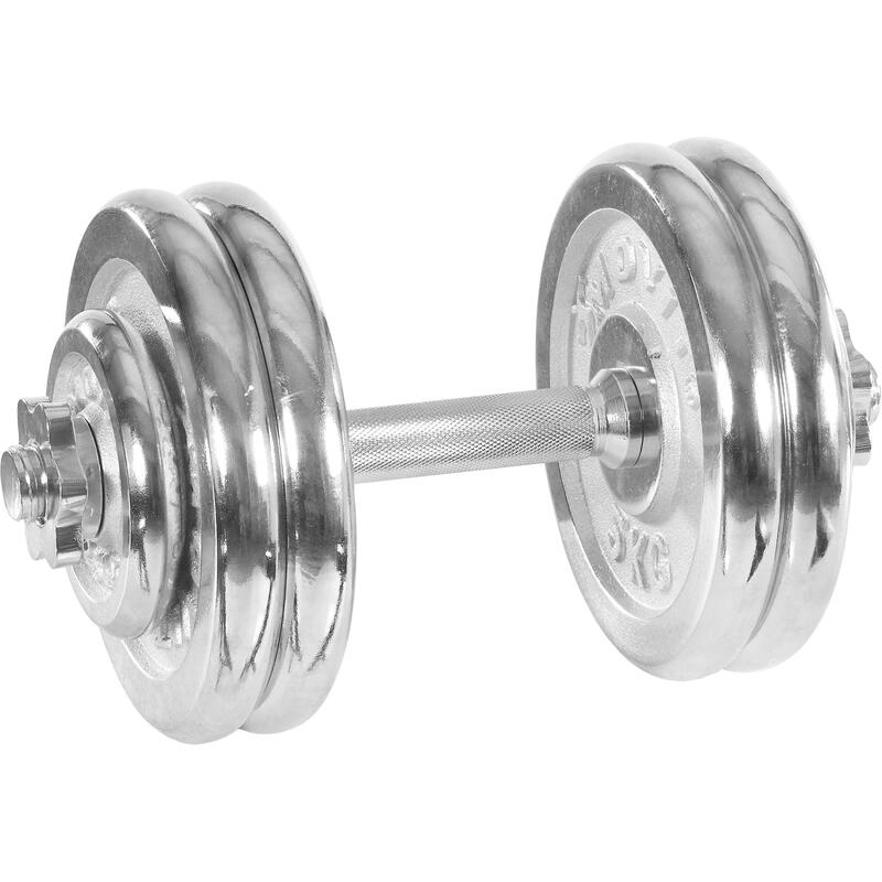 Gantera MOVIT®, greutate 25 Kg, otel cromat