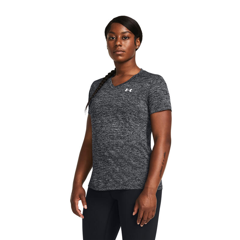 Under Armour Tech V-Twist trainings-T-shirt voor dames