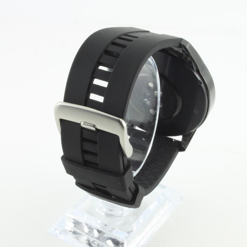 Refurbished - Huawei Watch GT 2 46mm GPS Zwart/Zwart Siliconen Band - Goed