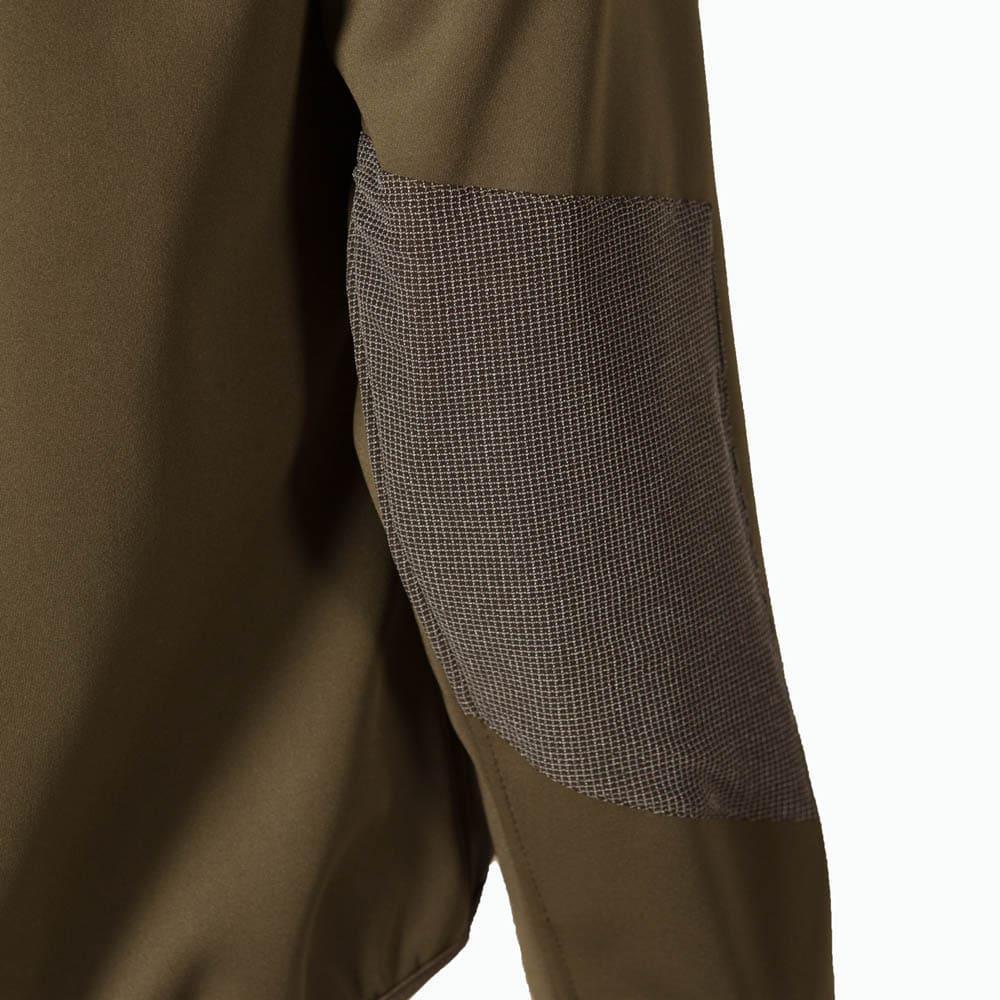 Chaqueta Caza Hombre Pasión Morena 09019 Verde Softshell con Capucha 5/6