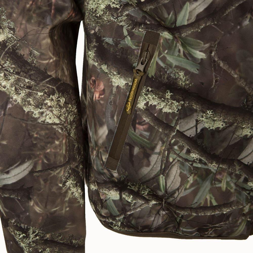 Chaqueta Caza Hombre Pasión Morena 09027 Camuflaje Softshell con Capucha 2/7