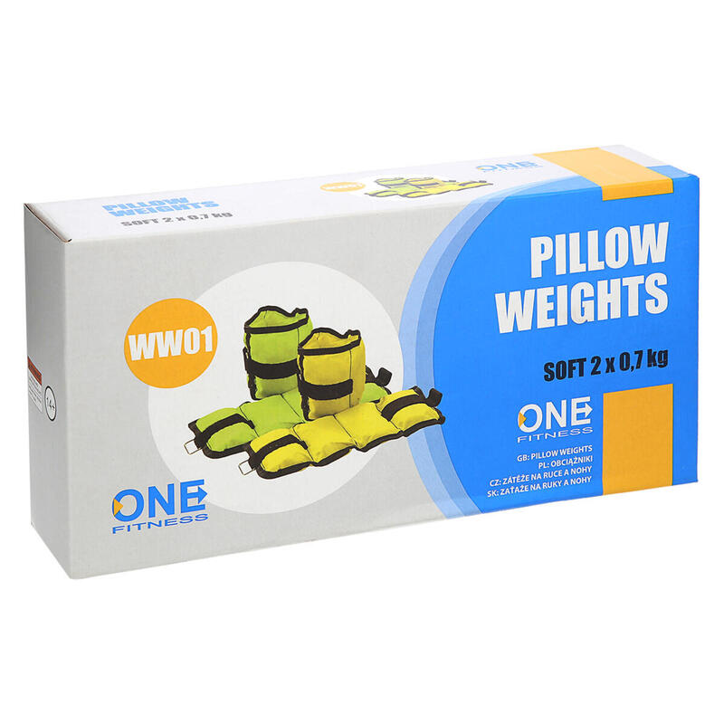 Obciążniki One Fitness 2 x 0.7 KG WW01