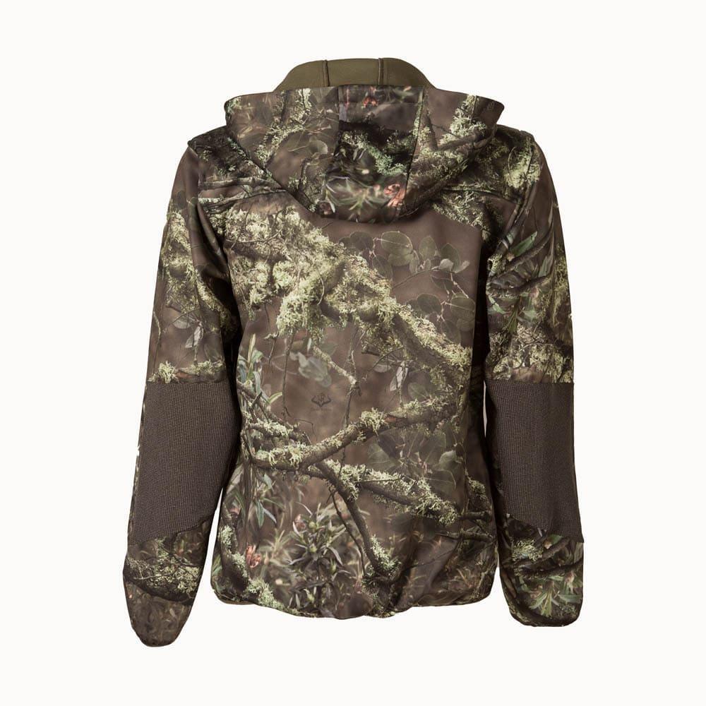 Chaqueta Caza Hombre Pasión Morena 09027 Camuflaje Softshell con Capucha 7/7