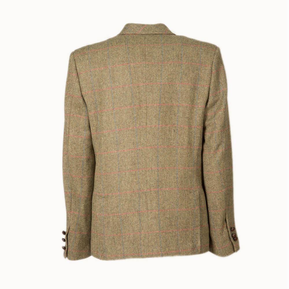 Americana Caza Hombre Pasión Morena 09010 Caqui Tweed Acolchada 2/6