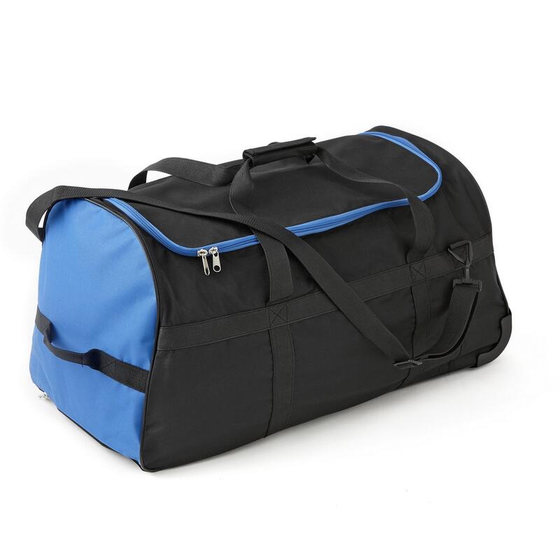 SAC A ROULETTES Tremblay bleu 77x36x40 cm - 110 L