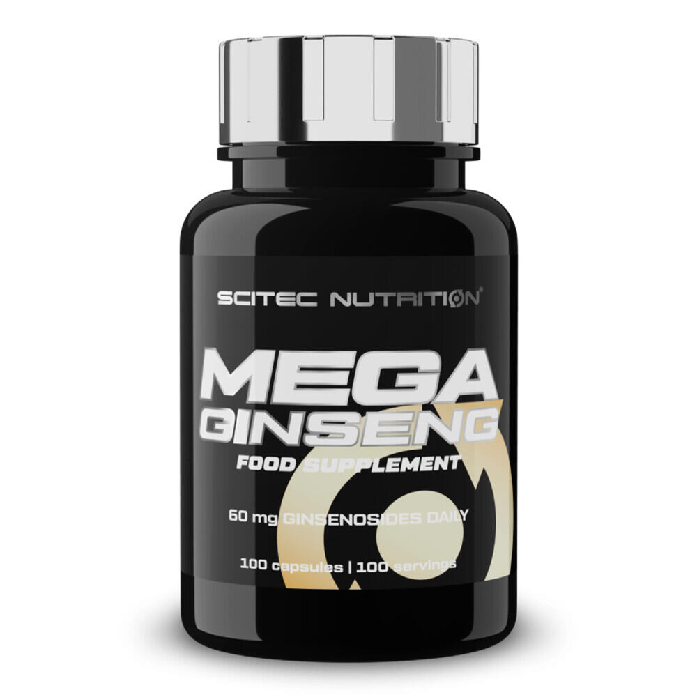 Scitec Nutrition - Ginseng - Mega Ginseng - 100 Gélules - Ginseng - Decathlon