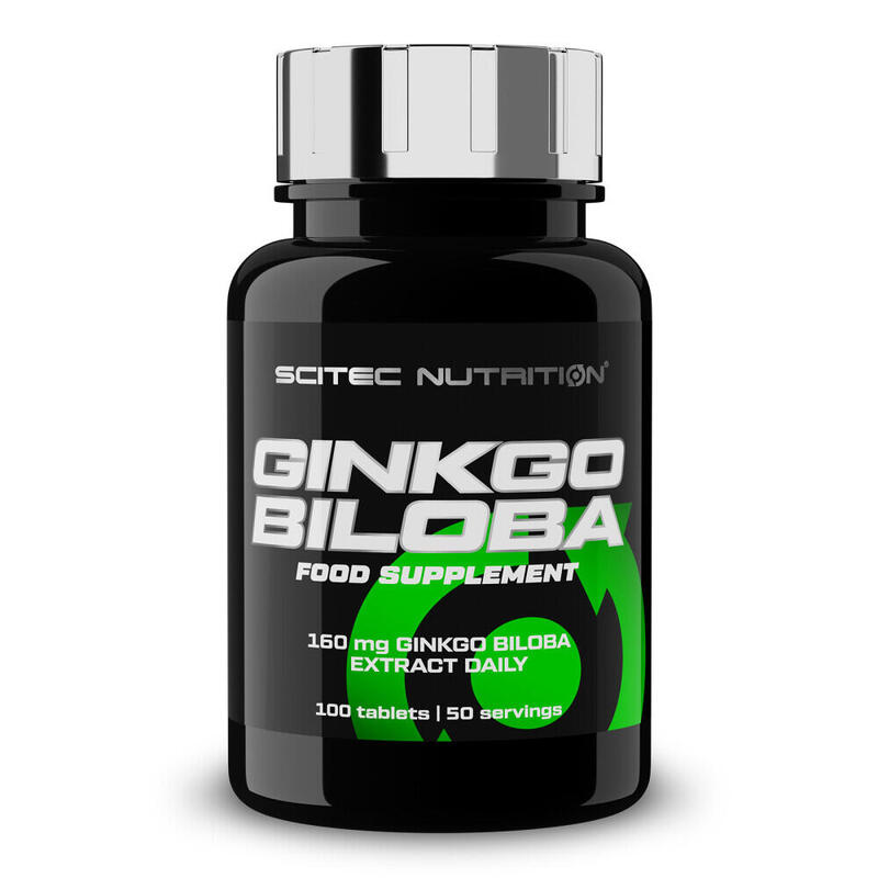 Ginkgo Biloba - 100 Cápsulas de Scitec Nutrition