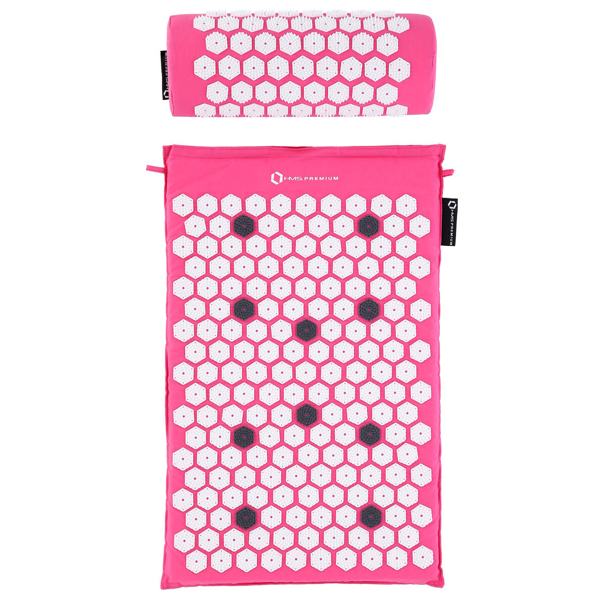 Hms Premium - Akm01 Set Tapis D'Acupression Hms Premium - Tapis D'Acupression - Blanc|rose - Taille Unique - Decathlon