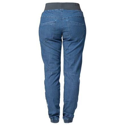 Pantalón de escalada para mujer Rafiki Chain denim elástico transpirable 2/7