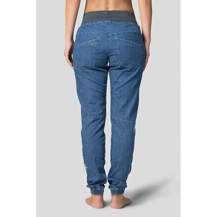 Pantalón de escalada para mujer Rafiki Chain denim elástico transpirable 4/7