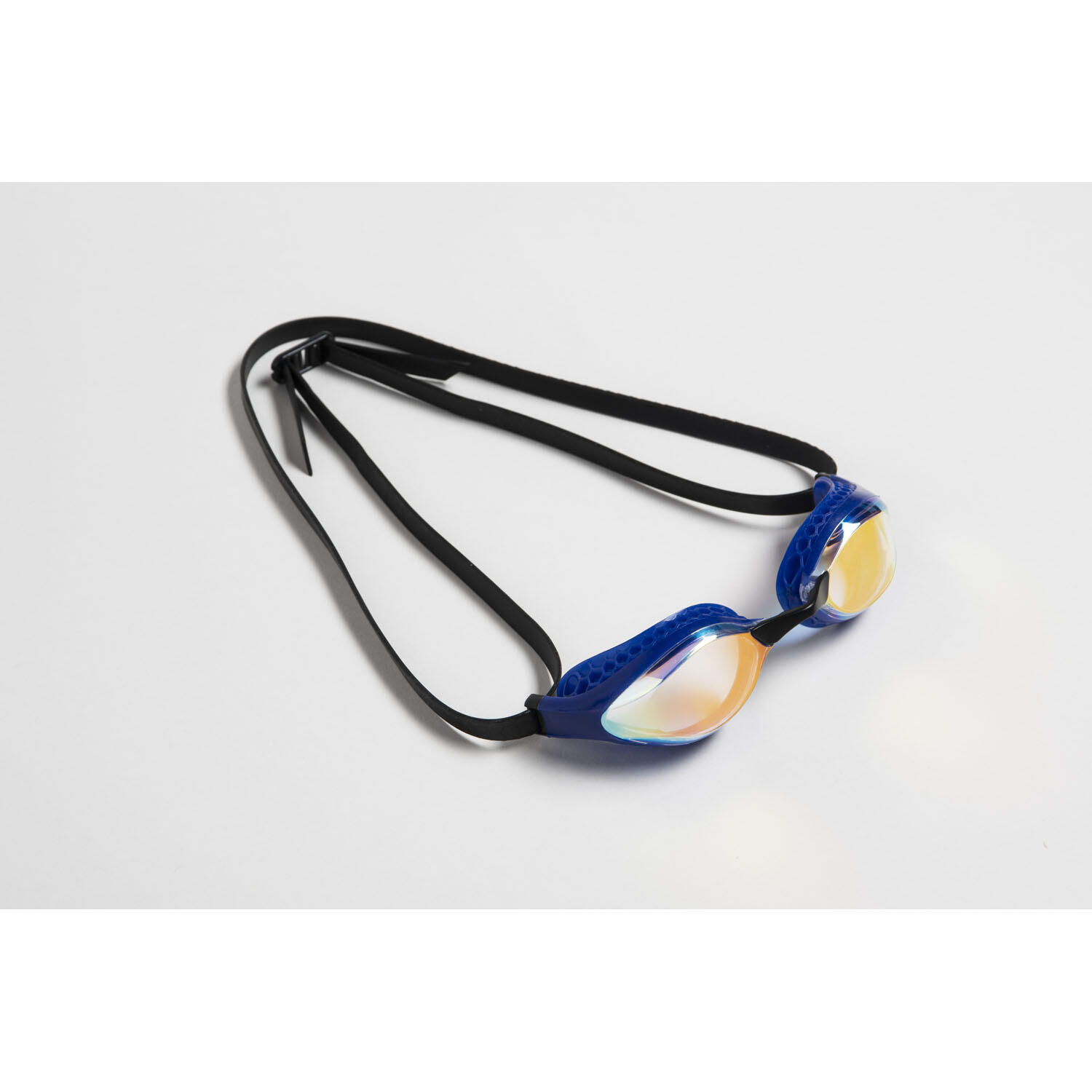 Óculos de natação Arena Airspeed Mirror Amarelo Cobre/Azul 3/7