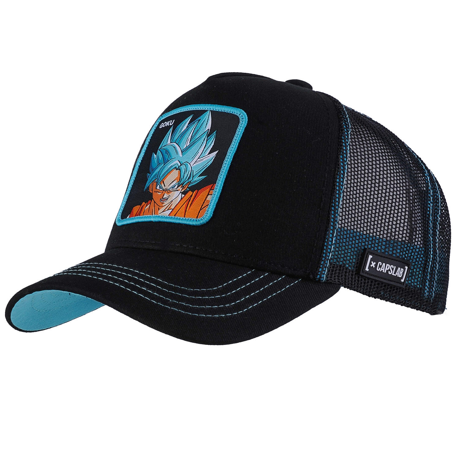 Casquette trucker avec filet Dragon Ball Super Black Goku 1/5