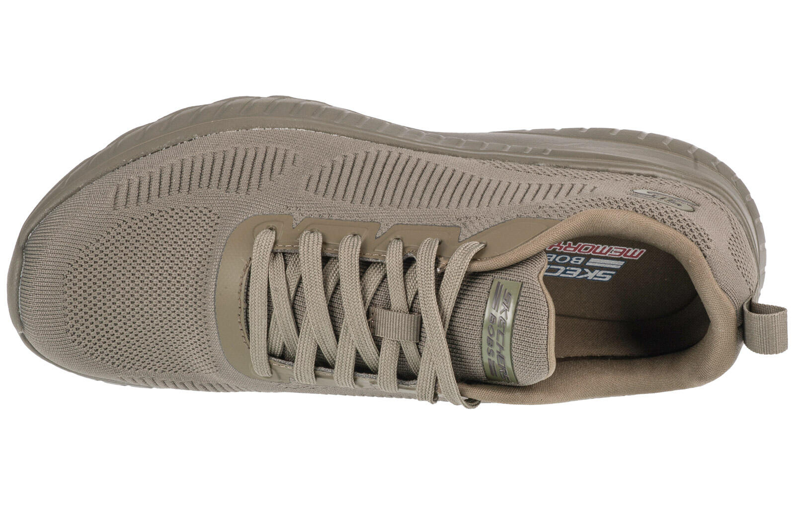 Chaussures universel hommes Skechers Olive Bobs Squad 3/5