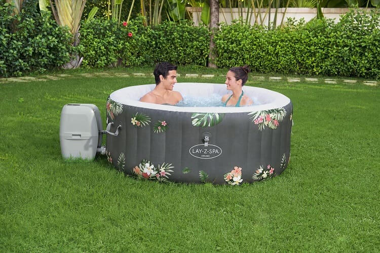 Bestway Spa gonflable rond Lay-Z-Spa Aruba AirJet 2-3 personnes 4/10
