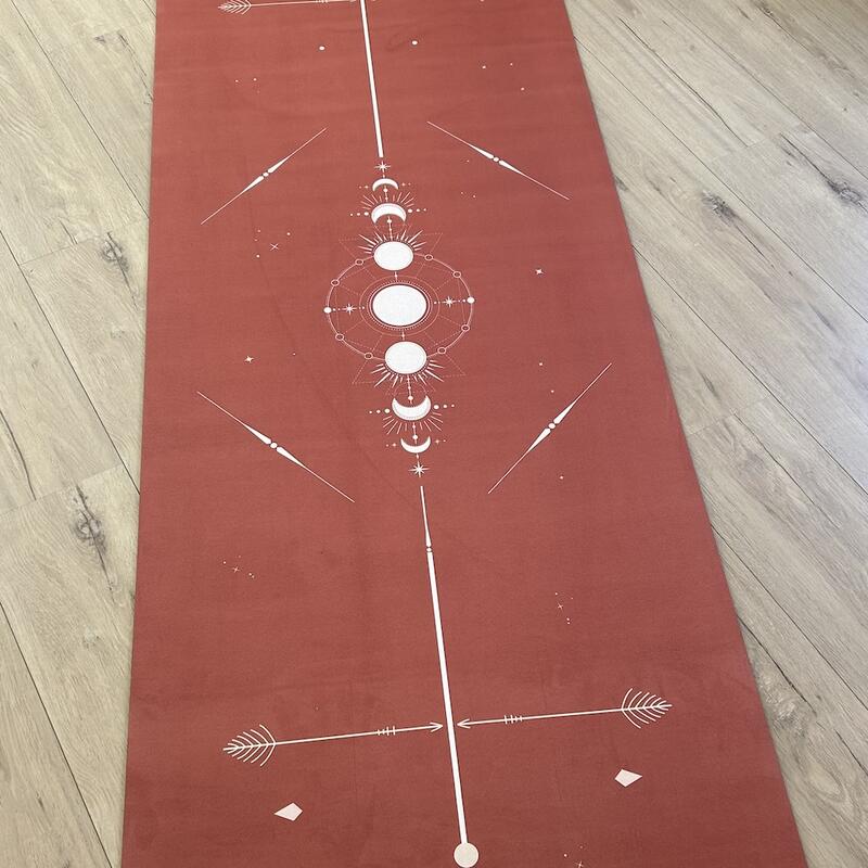 Tapis de yoga microfibres Performance Totem Terracotta