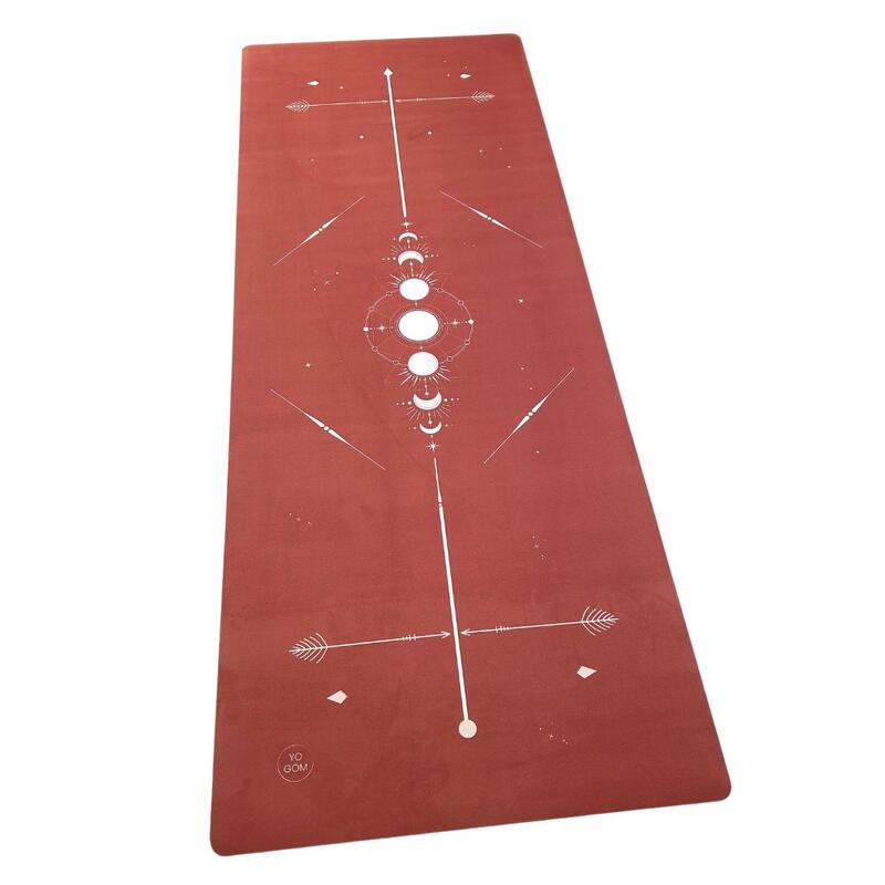 Tapis de yoga microfibres Performance Totem Terracotta