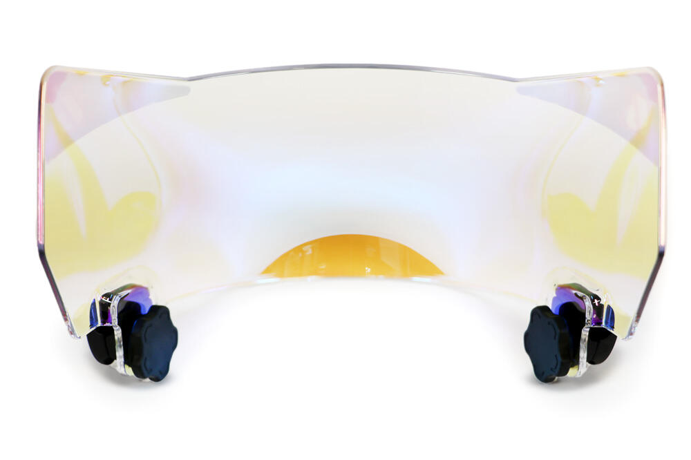 Visière rigide REVE ER098 pour casque Speed Flex, Bleu 2/5