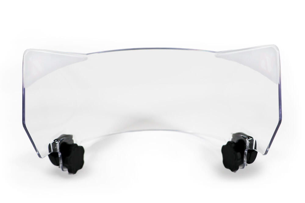 Visiera rigida REVE ER098 per casco Speed Flex, Trasparente 3/6