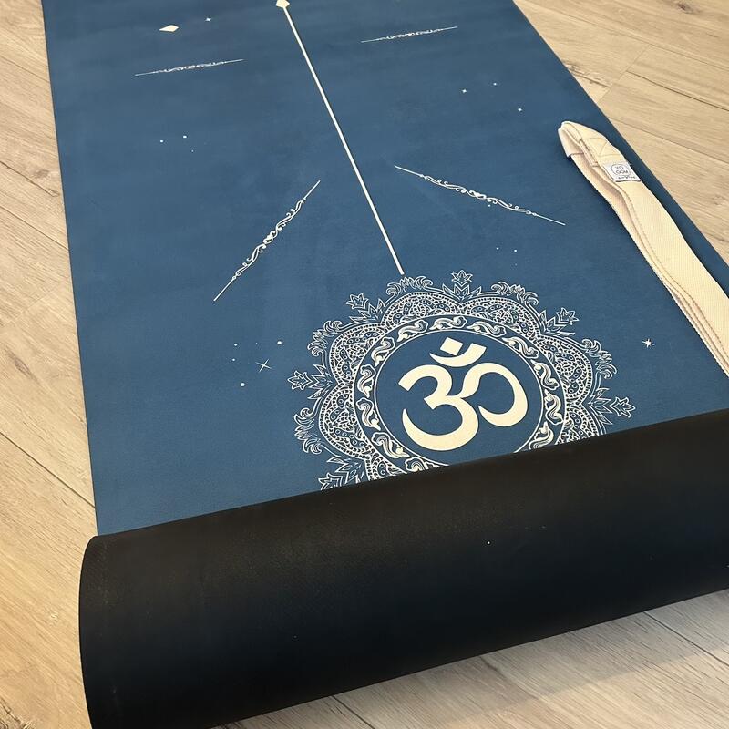 Tapis de yoga Performance Mandala Bleu