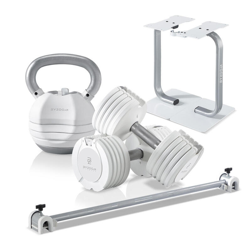 Pure Series Weight Training Set 25LB - WHITE
