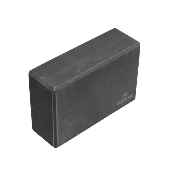 Blocco di yoga - Nero - 15 cm - Schiuma solida 4/5